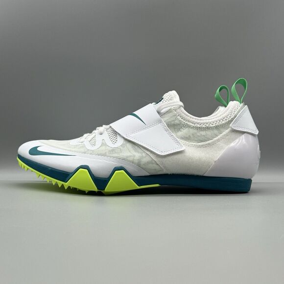 Nike Pole Vault Elite \'White Bright Spruce\' FZ9649-100 Track Cleats Size 9.5 Men main image 7